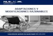 Adaptaciones y modificaciones razonables - NLSLA