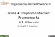 Tema 4: Implementación: Frameworks