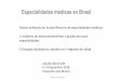 Especialidades medicas en Brasil