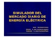 SIMULADOR DEL MERCADO DIARIO DE ENERGÍA ELÉCTRICA