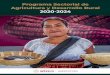 Programa Sectorial de Agricultura y Desarrollo Rural 2020-2024