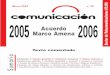 Acuerdo Marco Amena 2005 - 2006 - CCOO Orange