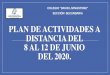 8 jun secu plan de actividades - colegiodlivingstone.edu.mx