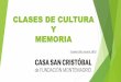CLASE DE MEMORIA - Fundacion MonteMadrid