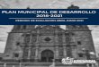 2018-2021 PLAN MUNICIPAL DE DESARROLLO