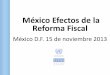 México Efectos de la Reforma Fiscal - amepmexico.com.mx