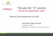 CHARLA: “Circular 62 ” 2° versión del 24 de septiembre 2020