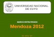 MARCO ESTRATEGICO Mendoza 2012