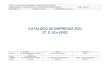 CATALOGO DE EMPRESAS 2021 (T. S. U) e (ING)