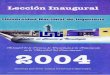 Libro - Lección inaugural UNI 2004 - El papel de la 