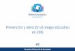 Prevención y atención al rezago educativo en EMS