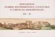 Estudios sobre Patrimonio, Cultura y Ciencias Medievales