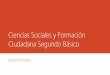Ciencias Sociales y Formación Ciudadana Segundo Básico