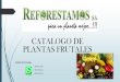 CATALOGO DE PLANTAS FRUTALES