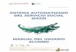 SISTEMA AUTOMATIZADO DEL SERVICIO SOCIAL (SASS)