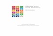 Agenda 2030 ODS Argentina Metadata