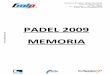 Memoria Deportiva 2009 - padelmelilla.com