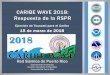 CARIBE WAVE 2018: Respuesta de la RSPR
