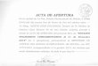 ACTA DE APERTURA - Ministerio de Justicia