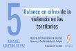 Balance en cifras de la violencia en los territorios 5