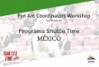 Programa Shuttle Time MÉXICO - Badminton Pan Am