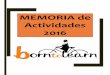 MEMORIA BTL 2016 - Born To Learn