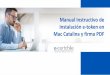 Manual Instructivo de Instalación e-token en Mac Catalina 
