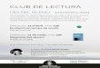 CLUB DE LECTURA 'Lletra i vida' - Agenda d'activitats de 