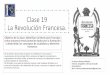 Clase 19 La Revolución Francesa