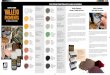 Earth & Oxide Vallejo Pigments for models and miniatures 
